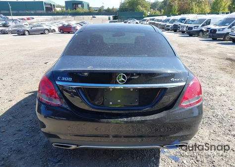 2018 Mercedes-Benz C 300 4Matic from USA, damaged, VIN WDDWF4KB4JR312579